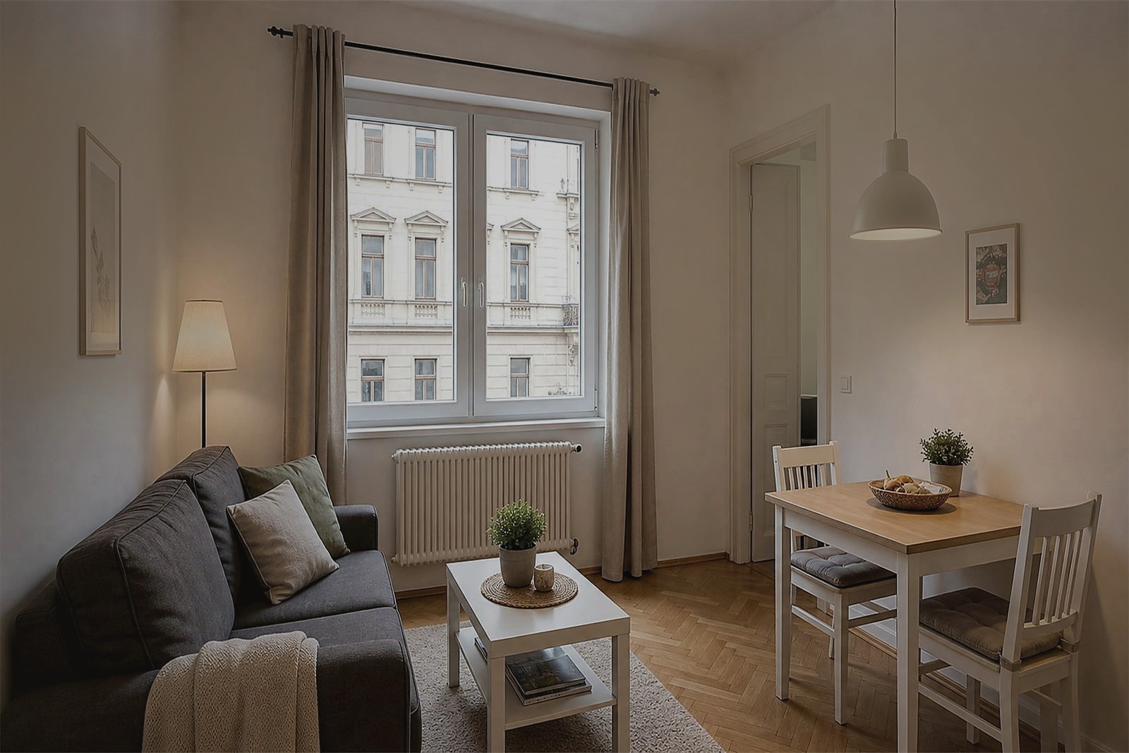 Airbnb-Wohnung in Sopron vor der gastfertigen Auffrischung
